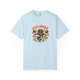 Space Groovy Astronaut T-shirt | Retro Psychedelic Space Art