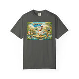 Silly Goose Dinks Cartoon Goose T-Shirt | Vintage Picnic Pond Illustration