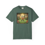 Sloth Pickleball Illustration T-shirt | Whimsical Forestcore Slow Living