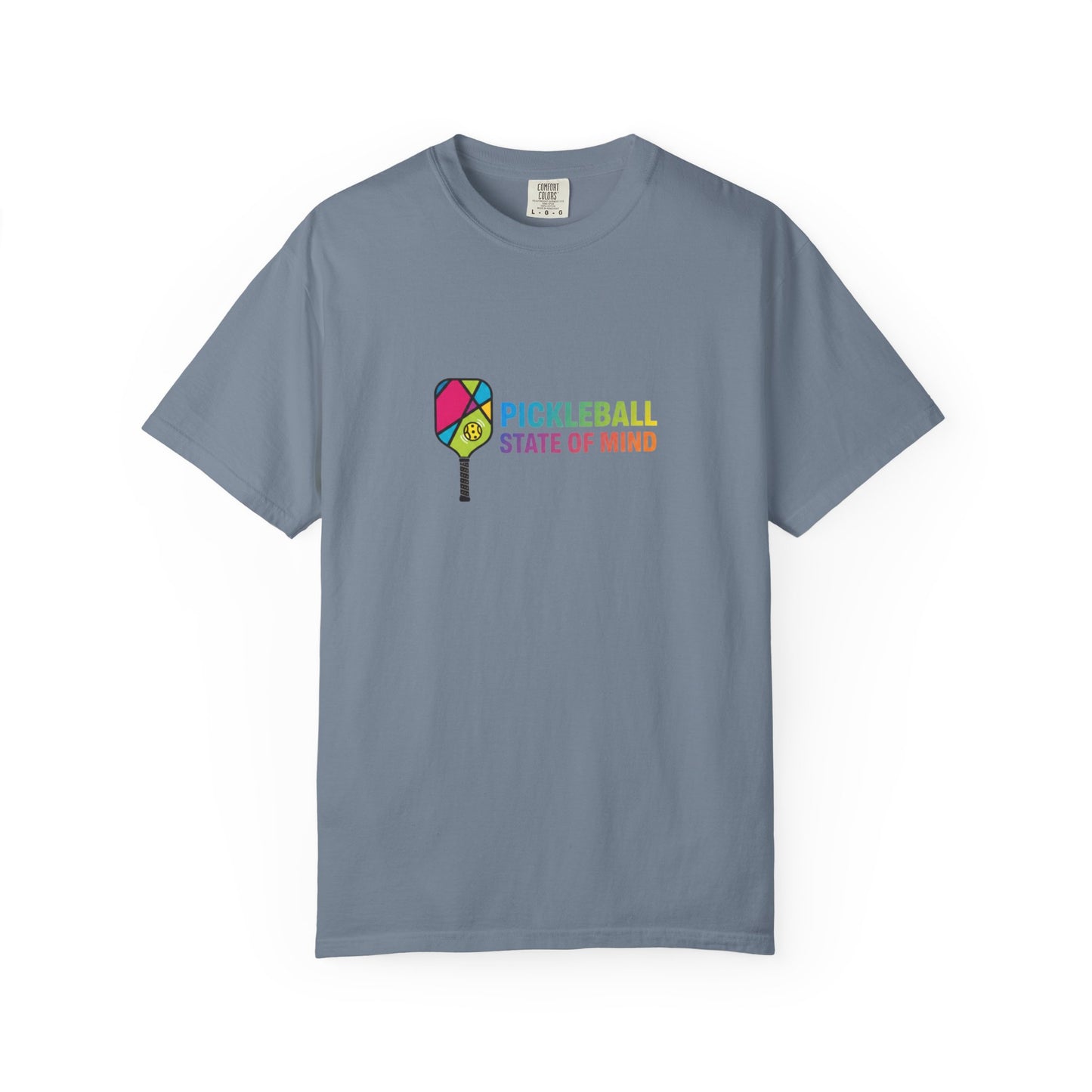 Pickleball State of Mind T-shirt | Colorful Paddle Graphic