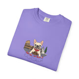 French Bulldog Chef T-shirt | Cute Dog Cooking Illustration, Bistro Theme