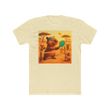 Capybara Playing Pickleball T-Shirt | Retro Sports Animal Illustration