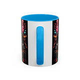 Cyberpunk Sushi Cat Mug | 11oz 15oz Ceramic Coffee Cup