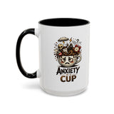 Anxiety in a Cup Coffee Mug | Accent 11oz 15oz