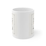 She Was Made of Book Pages Quote mug | Literary Book Lover Mug