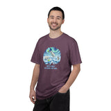 Arctic Rally Polar Bears Playing Pickleball T-Shirt | Northern Lights Illustration