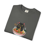 Ramen Cat Garment-Dyed T-shirt