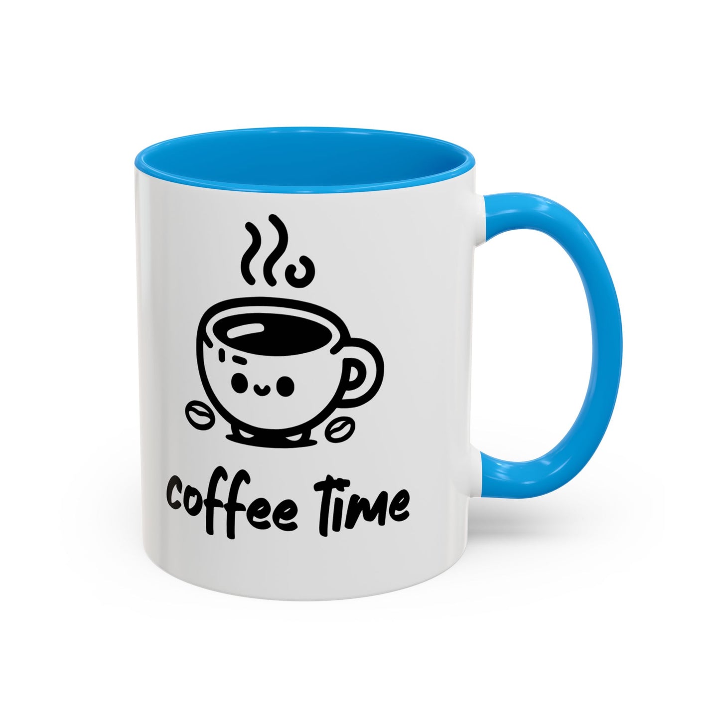 Kawaii Coffee Time Mug | Ceramic Coffee Mug