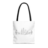 San Francisco Skyline Tote Bag | Minimal City Line Art