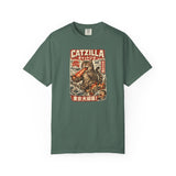 The Reign of Catzilla Unisex Garment-Dyed T-shirt