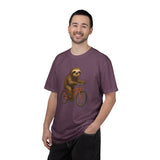 Sloth Bicycle Shirt – Funny Riding Bike Illustration Tees for Cycling Lover