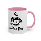 Kawaii Coffee Time Mug | Ceramic Coffee Mug