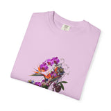Floral High Heel Shoe T-shirt | Botanical Stiletto Graphic