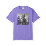 Purr-zilla van Scoop Unisex Garment-Dyed T-shirt