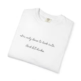 I'm only here to look cute . Pickleball tee T-Shirt | Minimal Script Graphic