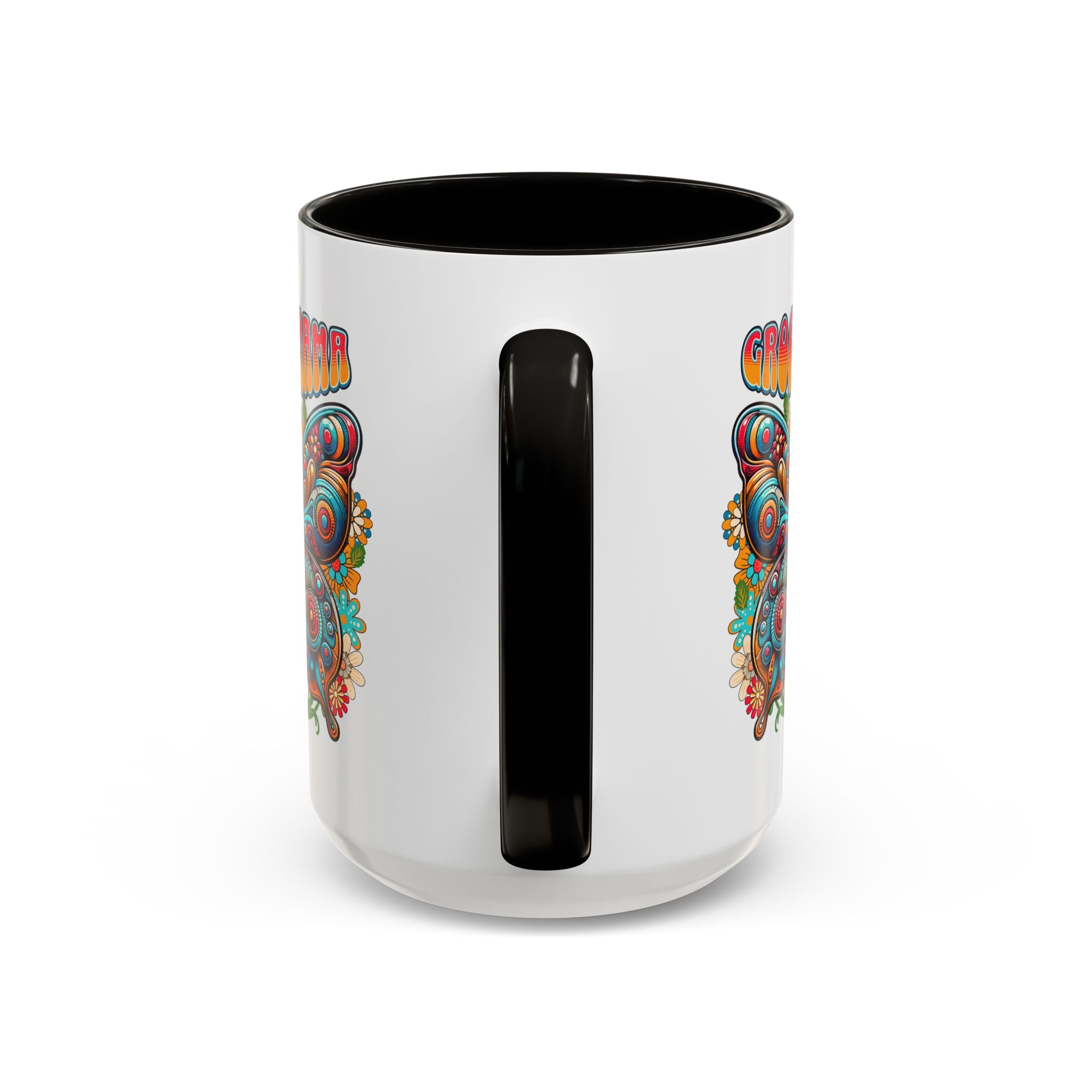 Groovy Mama Butterfly Mug | Retro Psychedelic Floral Design