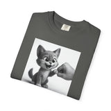 Kitten Fist Bump T-shirt | Cute Kitty Paw Bump Design