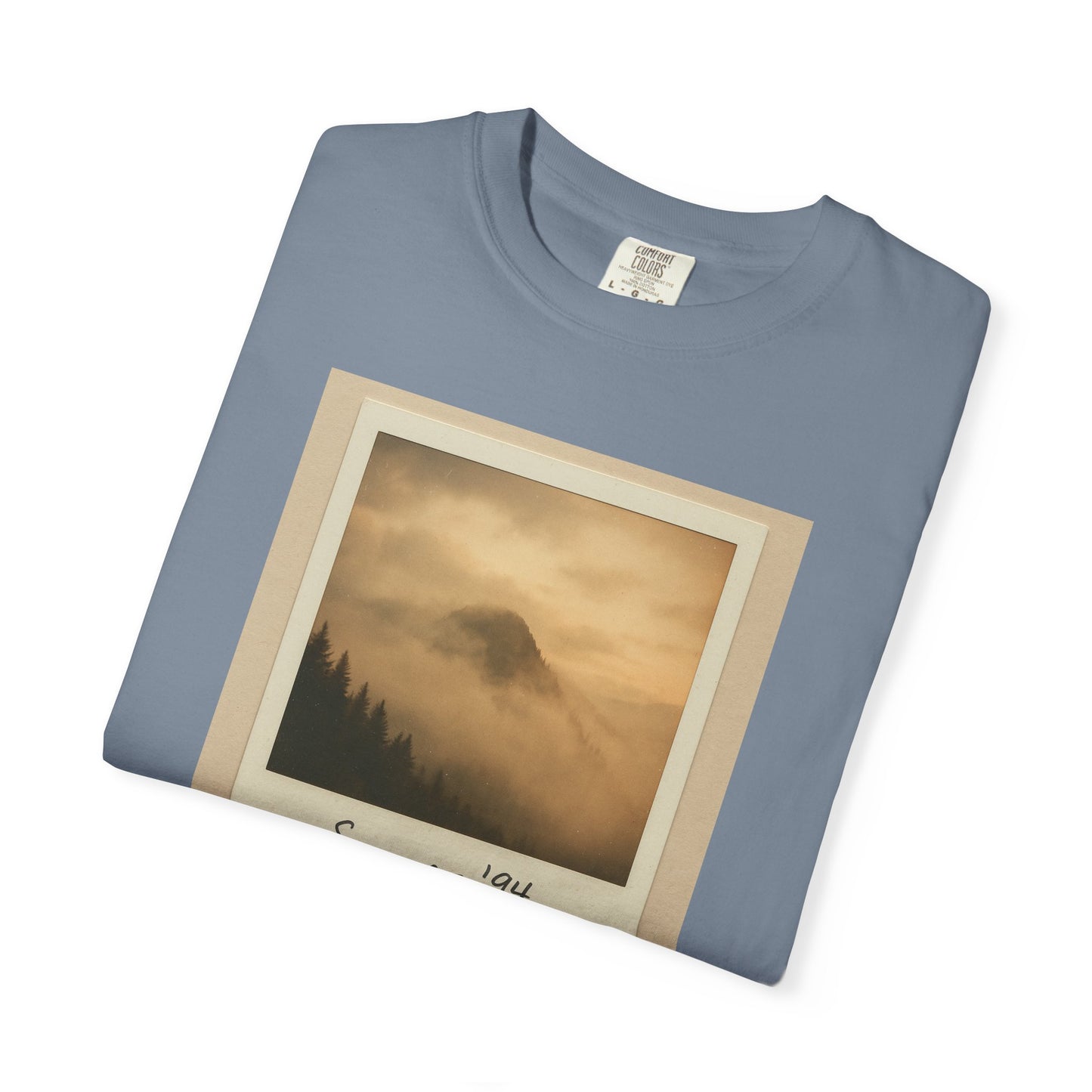 Vintage Polaroid Mountain Photo T-Shirt | Summer '94