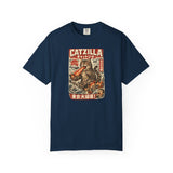 The Reign of Catzilla Unisex Garment-Dyed T-shirt