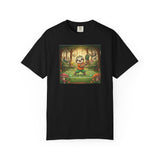 Sloth Pickleball Illustration T-shirt | Whimsical Forestcore Slow Living
