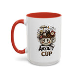 Anxiety in a Cup Coffee Mug | Accent 11oz 15oz