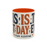 This Is The Best Day Ever mug | Retro typography coffee cup