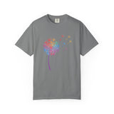 Rainbow Dandelion Tee | T-Shirt, Colorful Seed Puff Design
