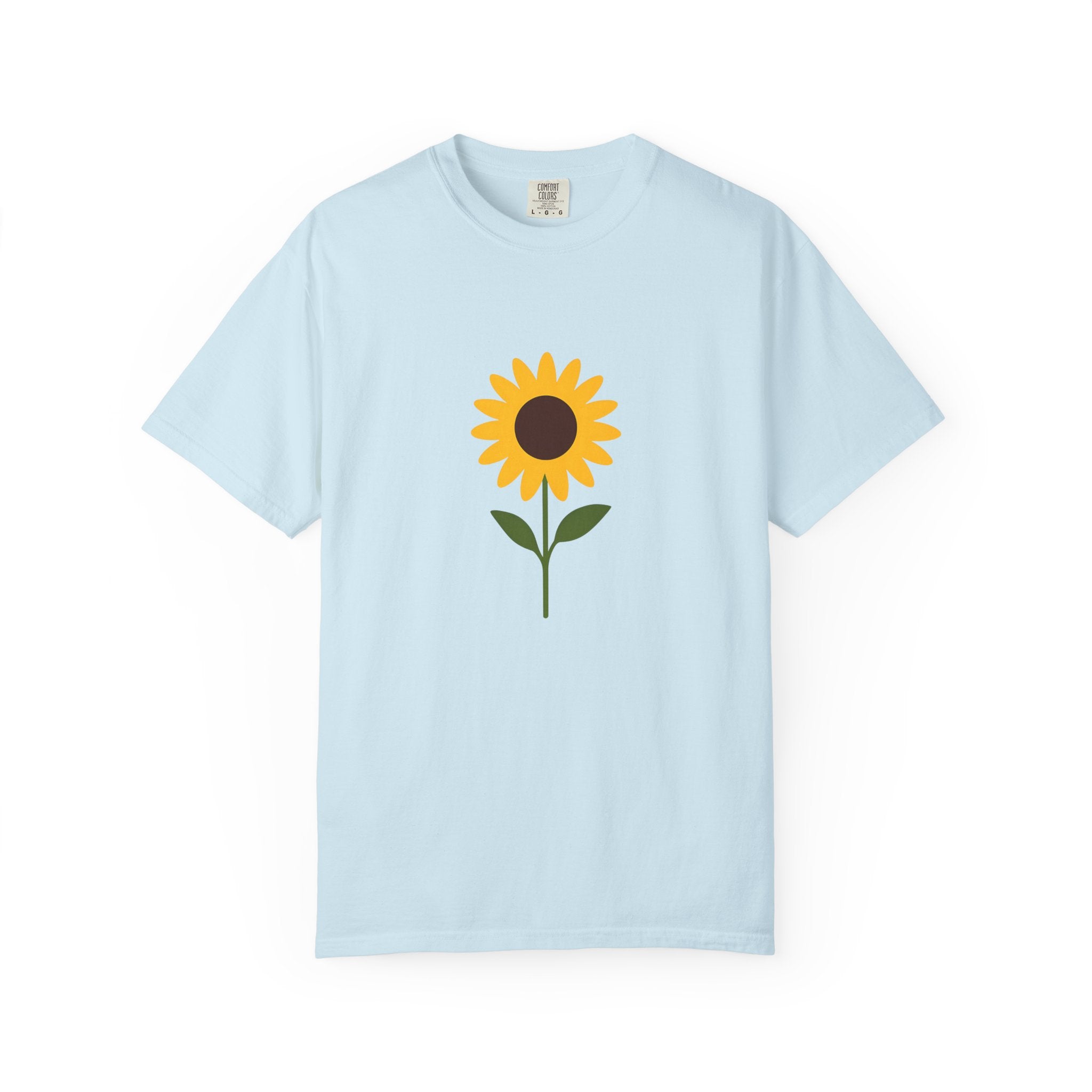 Sunflower Graphic T-shirt | Minimal Floral Tee