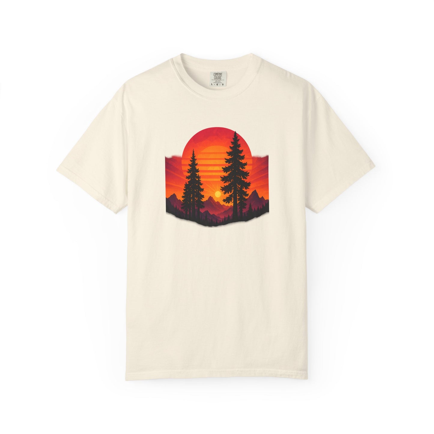 Mountain Sunset Pines T-shirt | Ridgeline Graphic