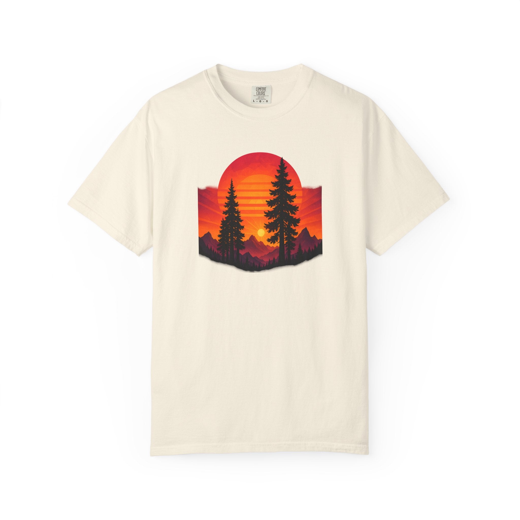 Mountain Sunset Pines T-shirt | Ridgeline Graphic