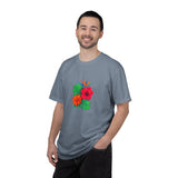 Tropical Hibiscus Floral Tee | Monstera Leaves, Bird of Paradise