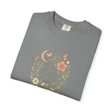 Be Kind Floral Wreath T-Shirt | Positive Quote, Boho Botanical Design
