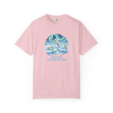 Arctic Rally Polar Bears Playing Pickleball T-Shirt | Northern Lights Illustration