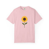Sunflower Graphic T-shirt | Minimal Floral Tee