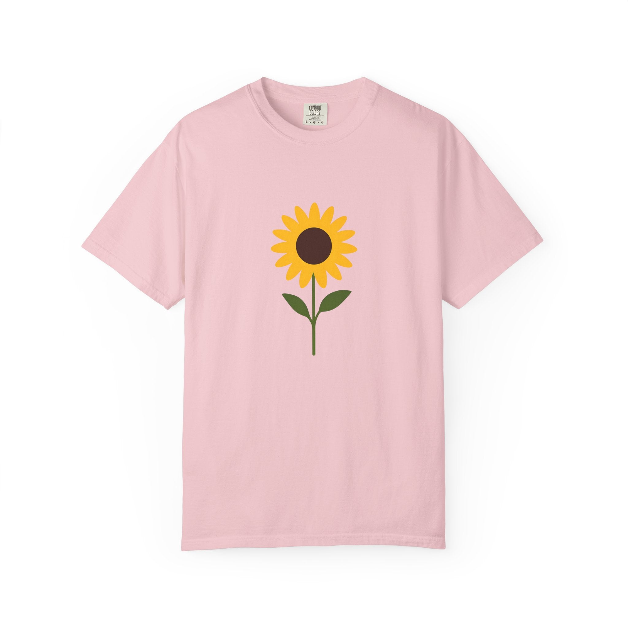 Sunflower Graphic T-shirt | Minimal Floral Tee
