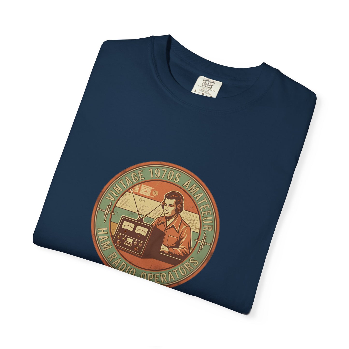 70s Retro Radio Ham T-shirt | Vintage Ham Radio Design