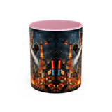 Catzilla Tokyo Cityscape Mug | Color Interior 11oz 15oz