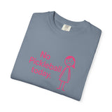 No Pickleball Today T-shirt | Funny Pickleball Saying, Pink Stick Figure Design