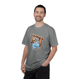 Sloth with Rose on Branch T-shirt | Cute Relaxed Animal Tee