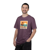 Capybara Patrol Sunset Surfing Capybara T-Shirt | Retro Beach Vibes