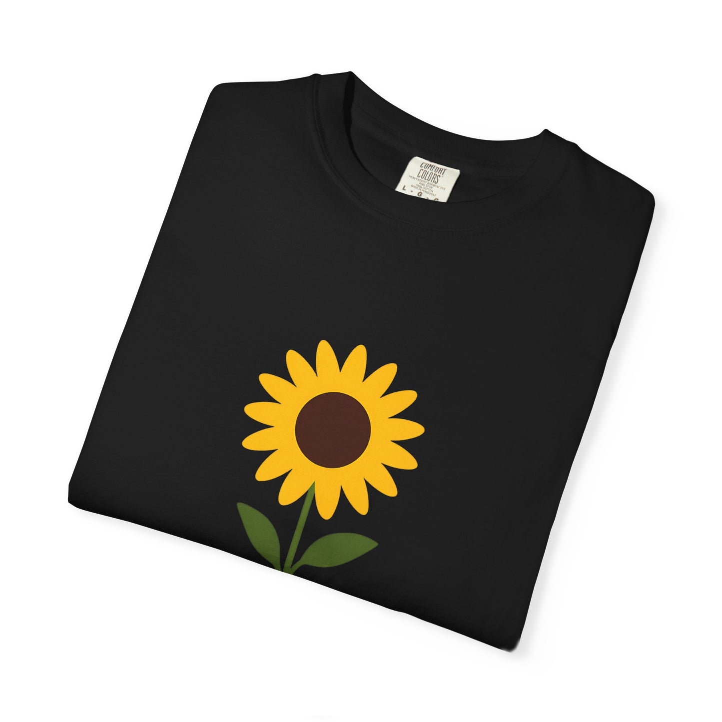 Sunflower Graphic T-shirt | Minimal Floral Tee