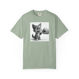 Kitten Fist Bump T-shirt | Cute Kitty Paw Bump Design