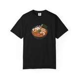 Ramen Bowl Illustration T-shirt | Cute Noodle Soup Graphic