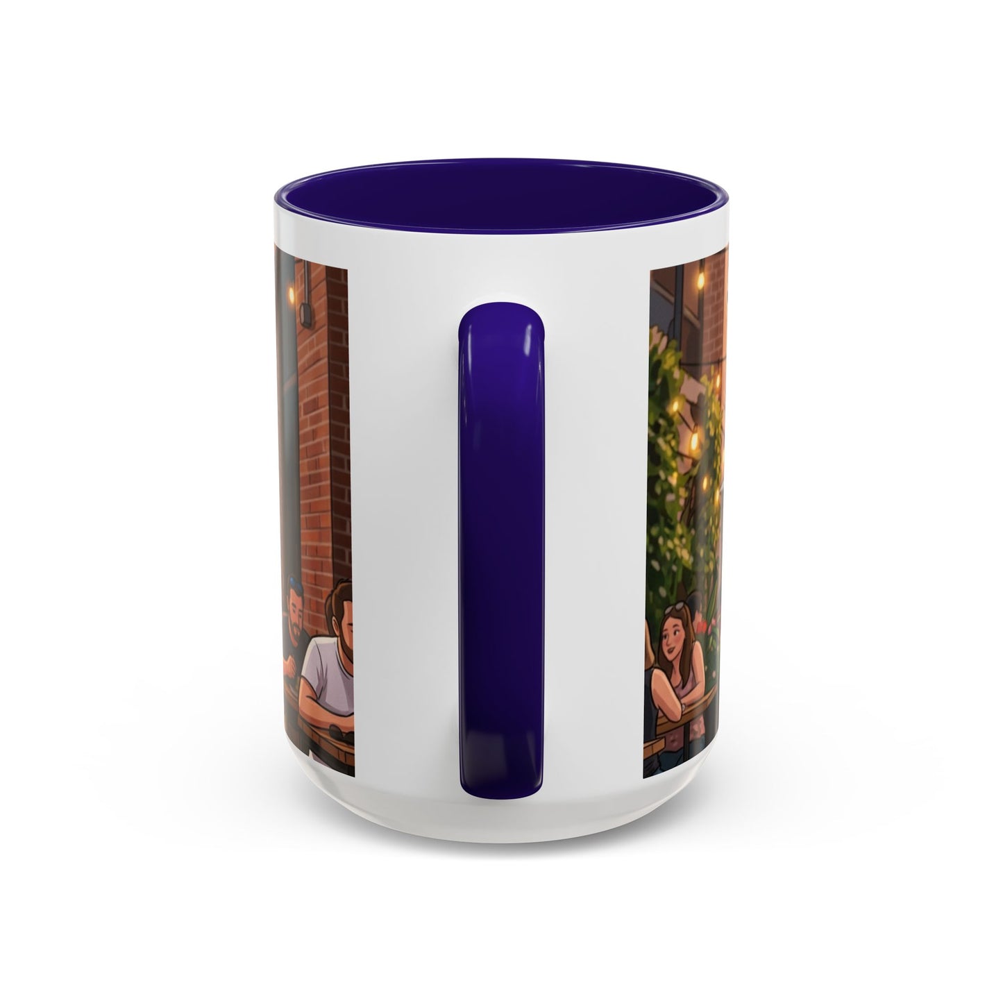 Sarcastic Girl Illustration Mug | 11oz or 15oz Colorful Ceramic