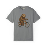 Sloth Bicycle Shirt – Funny Riding Bike Illustration Tees for Cycling Lover