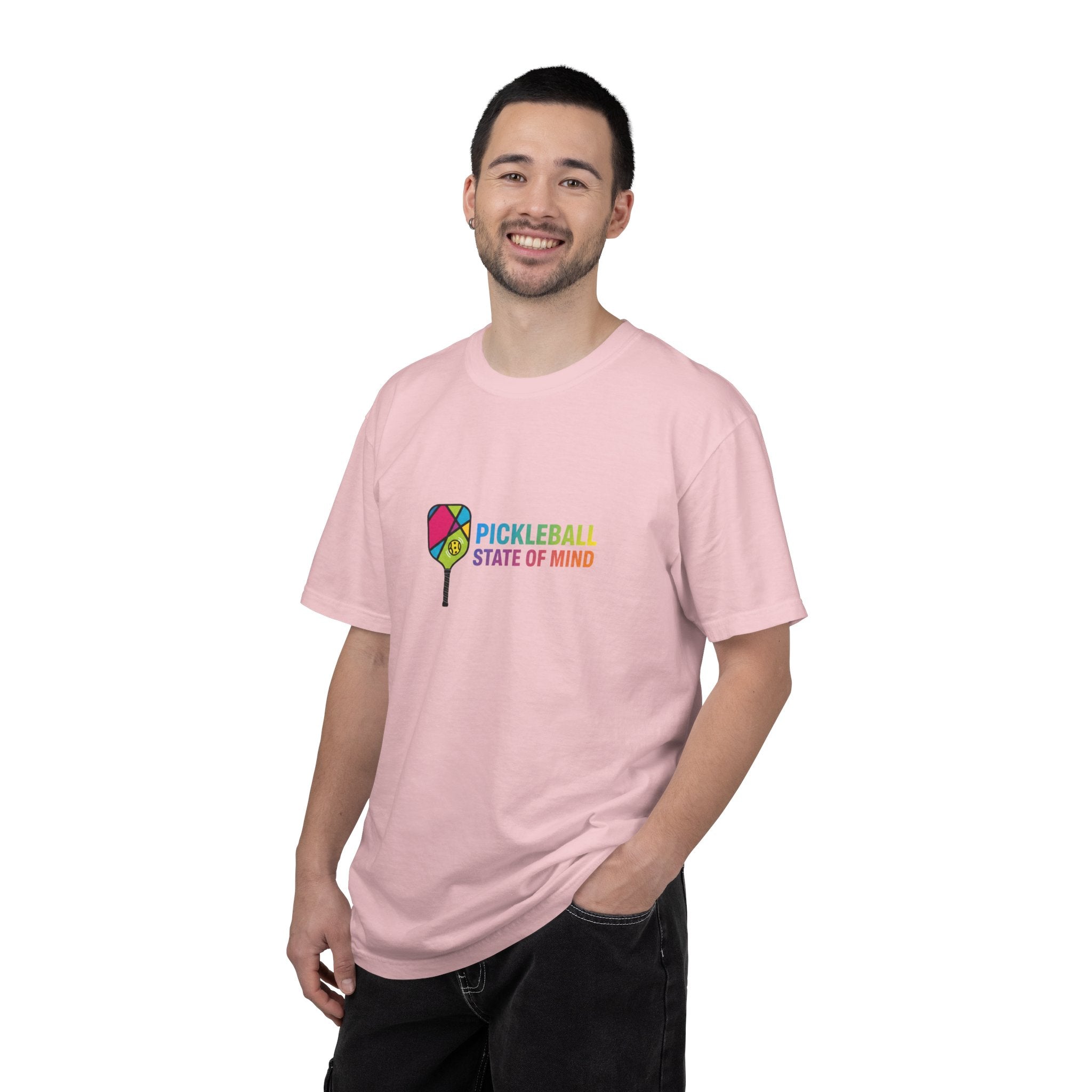 Pickleball State of Mind T-shirt | Colorful Paddle Graphic