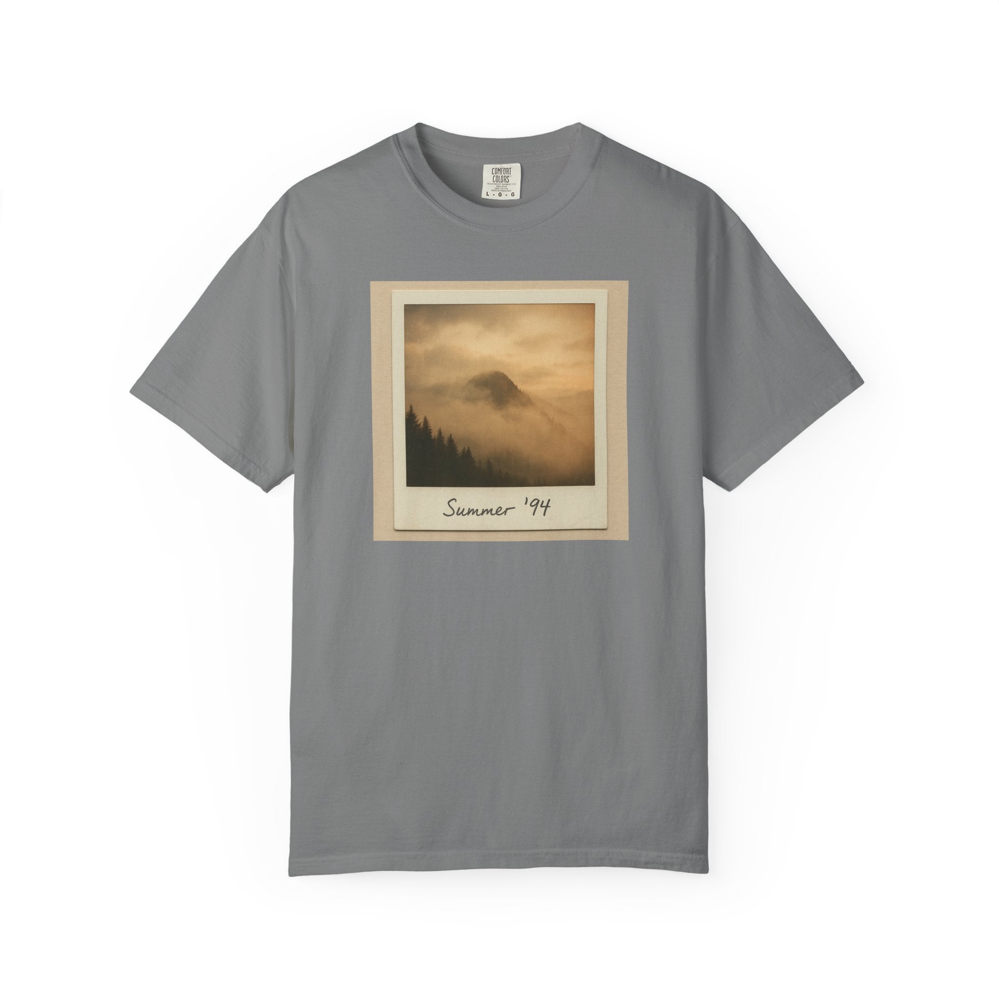 Vintage Polaroid Mountain Photo T-Shirt | Summer '94