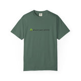 planet over plastic T-shirt | environmental tree slogan tee