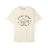 Vintage Semi Truck Line Art T-Shirt | Trucker Logo Tee