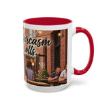 Sarcastic Girl Illustration Mug | 11oz or 15oz Colorful Ceramic
